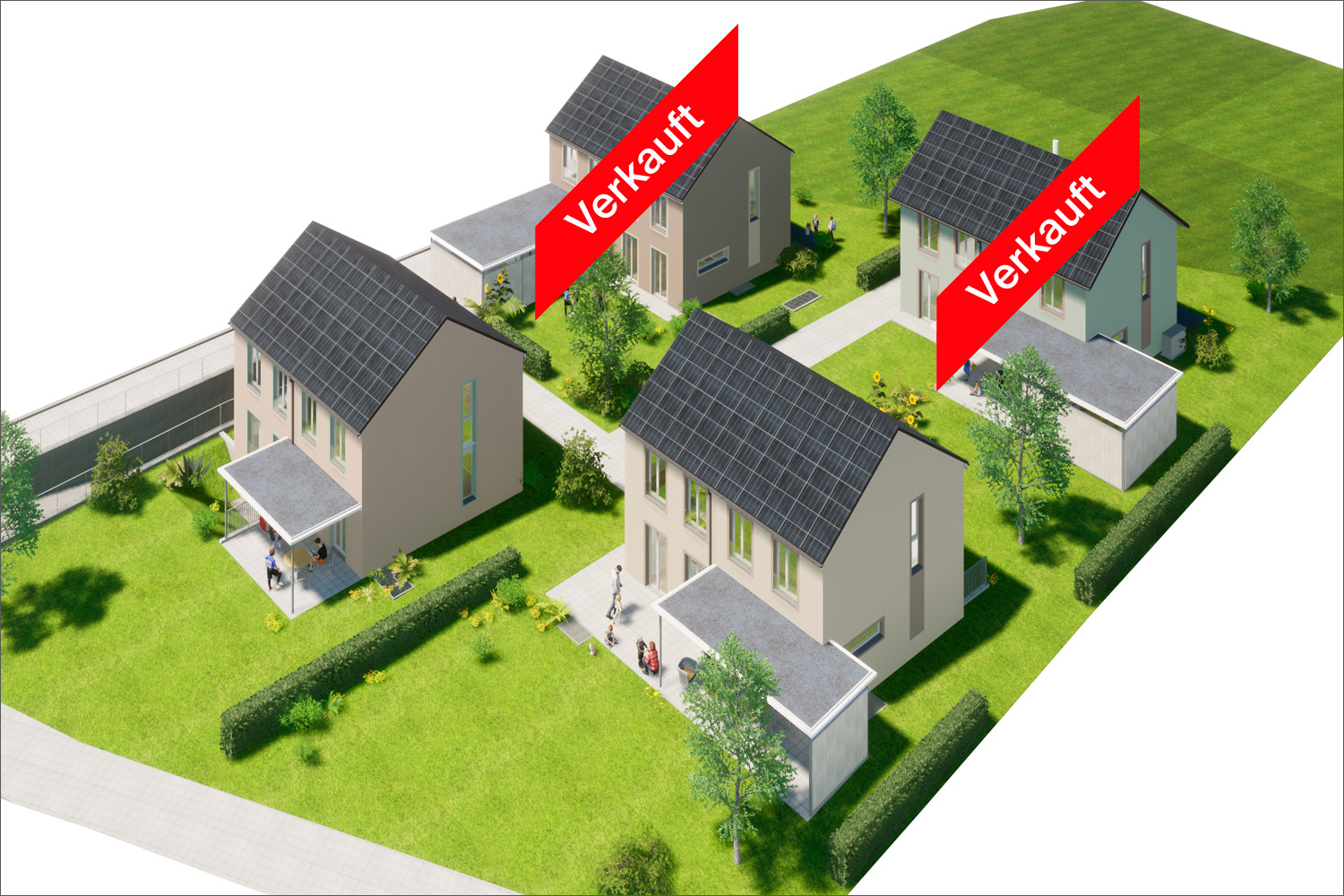 Siedlung Kleeblatt Schwarzhäusern