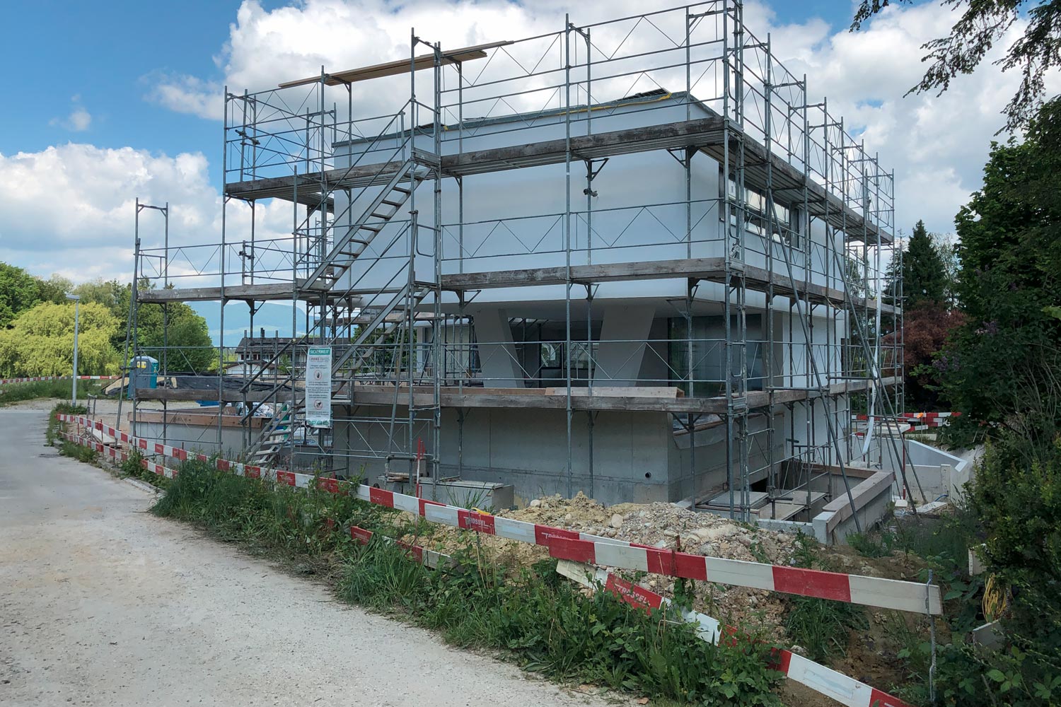 Flachdachvilla im Langenthaler Schoren