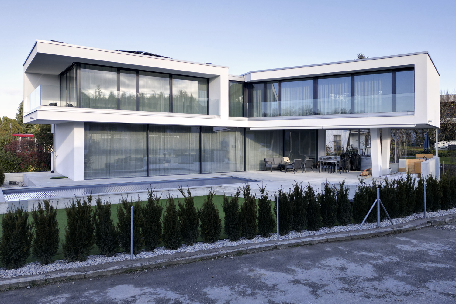 Flachdachvilla im Langenthaler Schoren