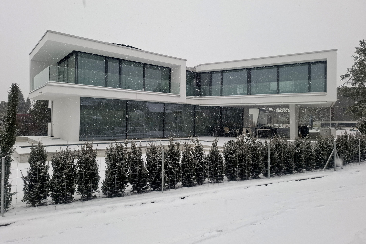 Flachdachvilla im Langenthaler Schoren